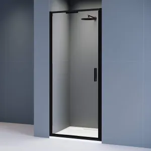 Душевая дверь RGW SV-05-B Чёрный/Прозрачное, Цвет стекла: прозрачное, Цвет профиля (вариация): Черный, Выбрать размер: 100