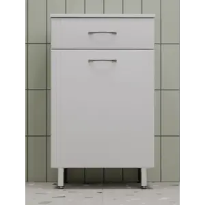 Комод ТН напольный  500 (1 ящ.,корзина) 840*500*303