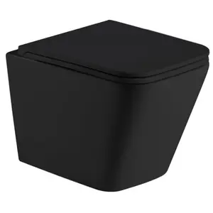 WW GELBACH 043 MT-BL Унитаз подвесной черный матовый