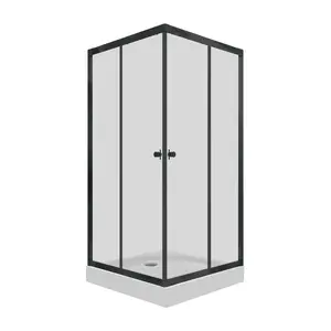 Душевое ограждение Triton "ВЕНТА-БЛЭК" , низкий поддон