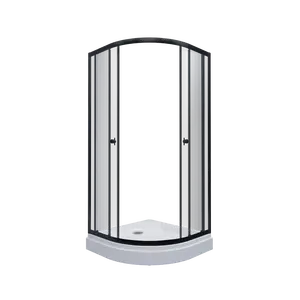 Душевое ограждение  Triton «АЛЬФА-БЛЭК» (низкий поддон)