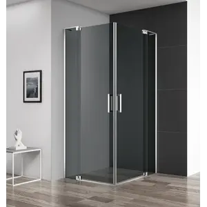 Душевой уголок CEZARES SLIDER-A-2-GRIGIO-Cr