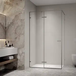 Душевой уголок RGW SV-040Gr  прозрачное/серый