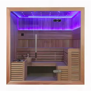 Финская сауна Frank 870 серия, 2 полки , кедр