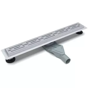 Желоб линейный ESBANO C-RAIN-50MC/60MC/70MC/80MC  матовый хром, Выбрать цвет: Матовый хром, Выбрать размер: 500