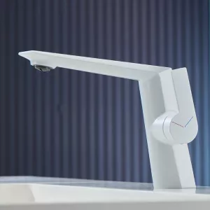 Смеситель для раковины ACWEN BN61E белый, Выбрать цвет: Белый