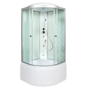 Душевая кабина AvaCan L910 с рисунком/хром/высокий