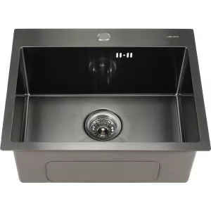 Мойка D5343HB MELANA ProfLine 3,0/220 ГРАФИТ врезная, Выбрать цвет: Графит