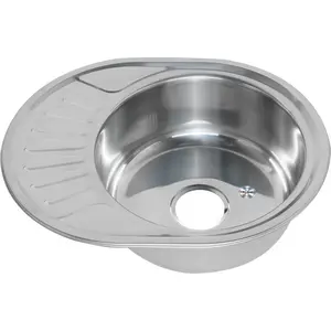 Мойка 5745 U MELANA 0,6/0,8/160 врезная  с сифоном