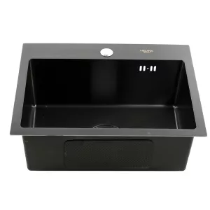 Мойка H5138BF MELANA ProfLine 3,0/200 ГРАФИТ врезная, Выбрать цвет: Графит