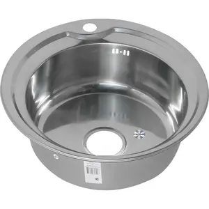 Мойка 510 MELANA 0,8/180 врезная  с сифоном