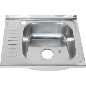 Мойка 6050 L/R MELANA 0,4/0,6/0,8/160 накладная