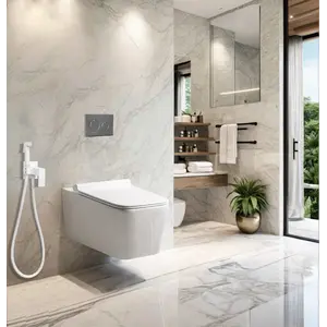 Унитаз Ceruttispa VIOLA Aria Tornado CT10583  подвесной безободковый