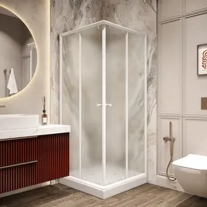 Душевой  уголок ZFQ81 PARLY с поддоном (80х80х195)