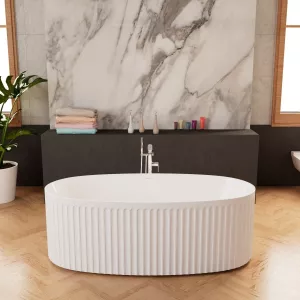 Отдельностоящая ванна Frank F7001 White  170х80