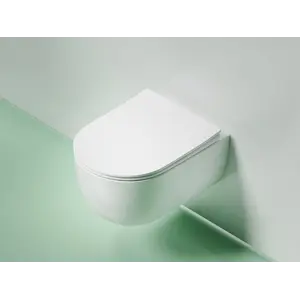 Подвесной унитаз Ceramica Nova Modena  Rimless (цвет Белый Матовый)