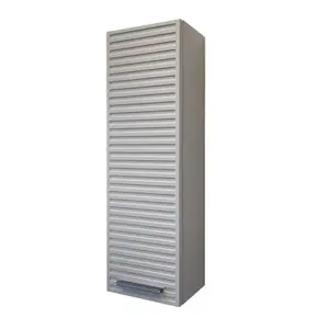 Шкаф подвесной Comforty Касабланка 25 серый шёлк, ручка серый металлик