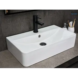 Накладная белая раковина для ванной Gid N1344