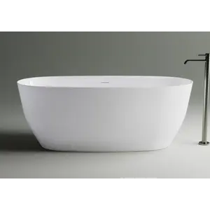 Ванна Astra-Form "АТРИЯ"  из литьевого мрамора  с интегрированным переливом