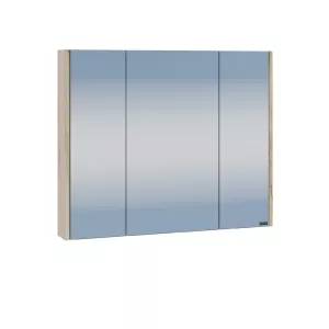 Зеркальный шкаф "Сатурн 80/90" дуб австрийский, Выбрать размер: 80