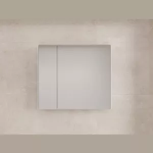 Зеркальный шкаф Style line "ЛИМА 80/100" эмаль, белый матовый, Выбрать цвет: Белый матовый, Выбрать размер: 80