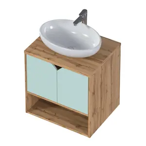 Тумба подвесная 1Marka Delta Мята софт