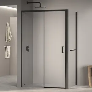 Душевой уголок RGW PA-177-1B (RGW PA-017B + Z-060-2B) прозрачное/черный