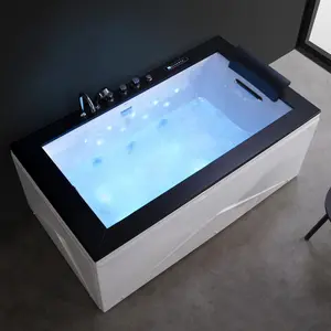 Акриловая гидромассажная ванна Gemy G9258  180*100