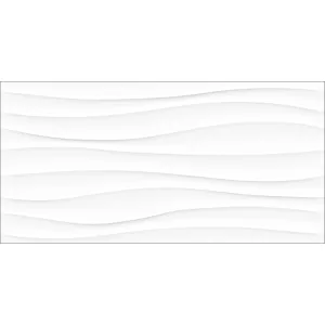 Керамогранит Princess_GT Белый 40x80 волна, Выбрать цвет: Белый волна, Выбрать размер: 40х80