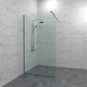 Душевая перегородка Triton Плано 80/100 Хром, Цвет профиля: Хром, Выбрать размер: 80