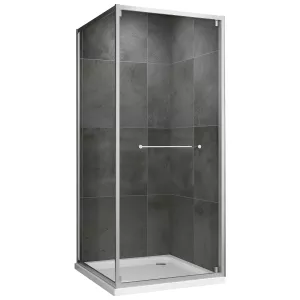 Душевой уголок ABBER Schwarzer Diamant AG0A090, Цвет профиля: Хром, Выбрать размер: 90х90