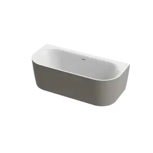 Акриловая ванна CEZARES METAURO-INT-Wall-180-80-60-G-W-MATT