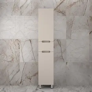 Колонна напольная "Матис" 36 см 1 ящик, КРЕМ, PLUS, ЭМАЛЬ