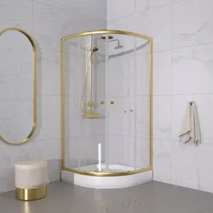 Душевое ограждение  Triton «АЛЬФА-ГОЛД» (низкий поддон)