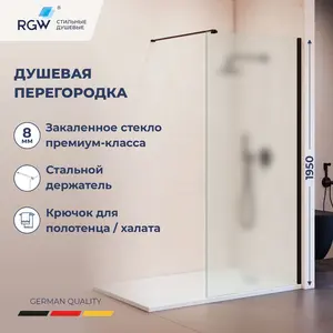 Душевая перегородка RGW WA-210B матовое стекло
