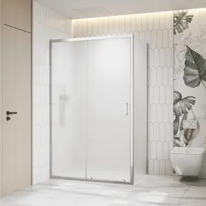 Душевой уголок RGW CL-133 (CL-13 + Z-03) рифленое/хром