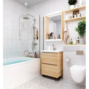 Тумба подвесная с раковиной 1Marka Aris