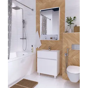 Тумба напольная с раковиной 1Marka Mira