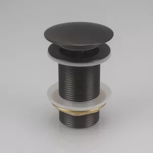 Донный клапан ACWEN для раковины клик-клак без перелива хром