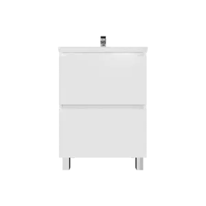 Тумба напольная без раковины 1Marka Aris 2 ящика