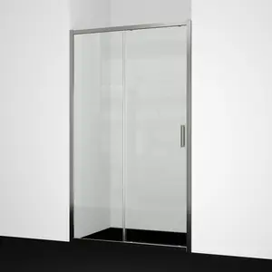 Душевая дверь WasserKRAFT Tauber 64S прозрачное/никель