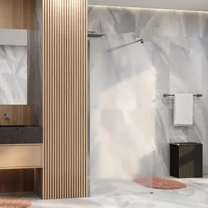 Душевая перегородка WasserKRAFT Rur 30W -MG матовое/хром