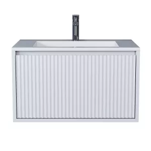 Тумба подвесная  Uperwood Next Premium  белая, 1/2 ящика, Выбрать цвет: Белый матовый, Выбрать размер: 70, Внешний вид: 1 ящик