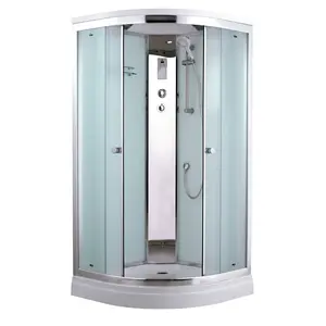 Душевая кабина четверть круга Timo COMFORT  T-8801/8809 F  низкий поддон