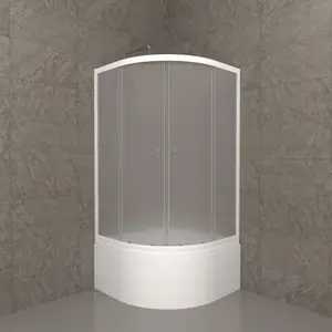 Душевое ограждение Triton ВЕЛЬВЕТ Б высокий поддон 90х90