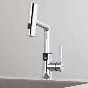 Смеситель для раковины Black&White SD3028C, Выбрать цвет: Хром