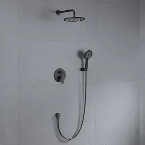 Встроенная душевая система Black&White UK8311B