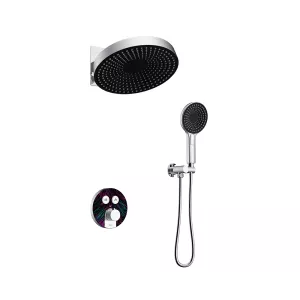 Встроенная душевая система Black & White GH-9401-MC