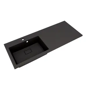 Раковина 1 Marka  Аванти 100/120 L/R  антрацит  ИК мебельная
