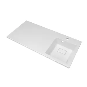 Раковина 1 Marka  Аванти 100/120 R белая  ИК мебельная